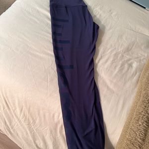 Lulu lemon Blue/Purple logo leggings (align)